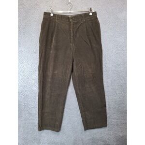 Field Gear Mens Size 36x30 (34x29) Pleated Corduroy Style Pants Casual Trousers
